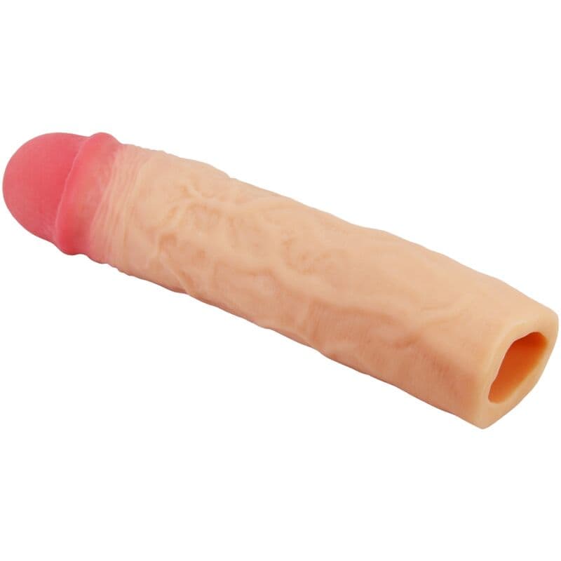 PRETTY LOVE - DEREK PENIS SLEEVE WITH 7.6 CM EXTENSION FLESH thumb 3