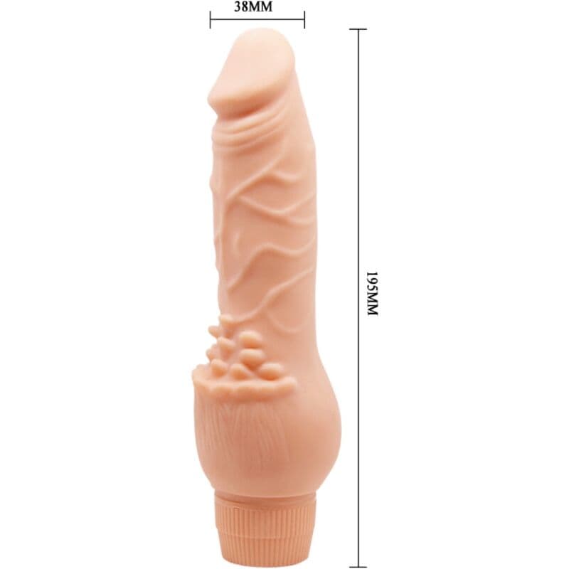 BAILE - BARBARA REALISTIC VIBRATOR 19.5 CM FLESH thumb 5