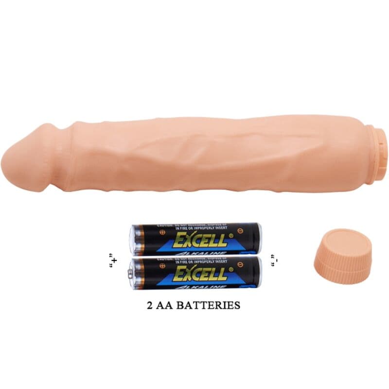 BAILE - JACK REALISTIC VIBRATOR 26 CM FLESH thumb 6