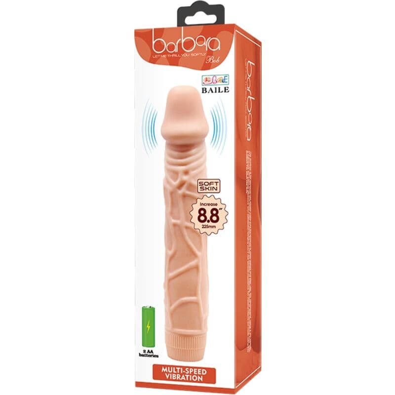 BAILE - BOB REALISTIC VIBRATOR 22.5 CM FLESH thumb 6