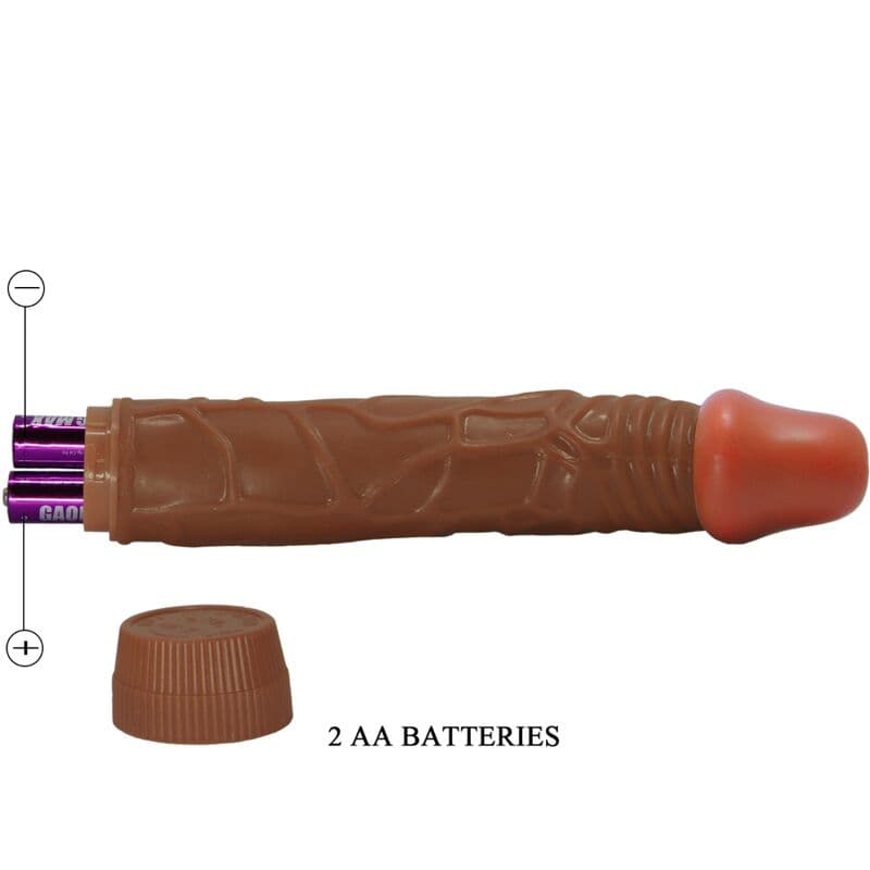 BAILE - BOB REALISTIC VIBRATOR 22.5 CM MULATTO thumb 3