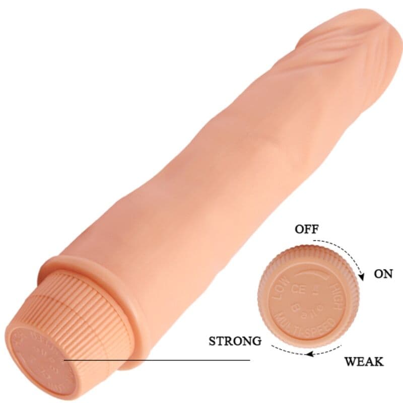 BAILE - DWARF REALISTIC VIBRATOR 21 CM FLESH thumb 5