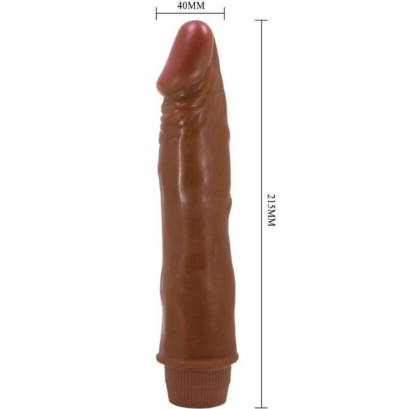 BAILE - DWARF REALISTIC VIBRATOR 21 CM MULATTO thumb 4