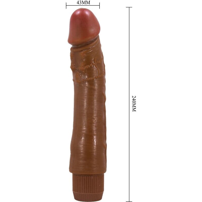 BAILE - DYBBUK REALISTIC VIBRATOR 24 CM MULATTO thumb 4
