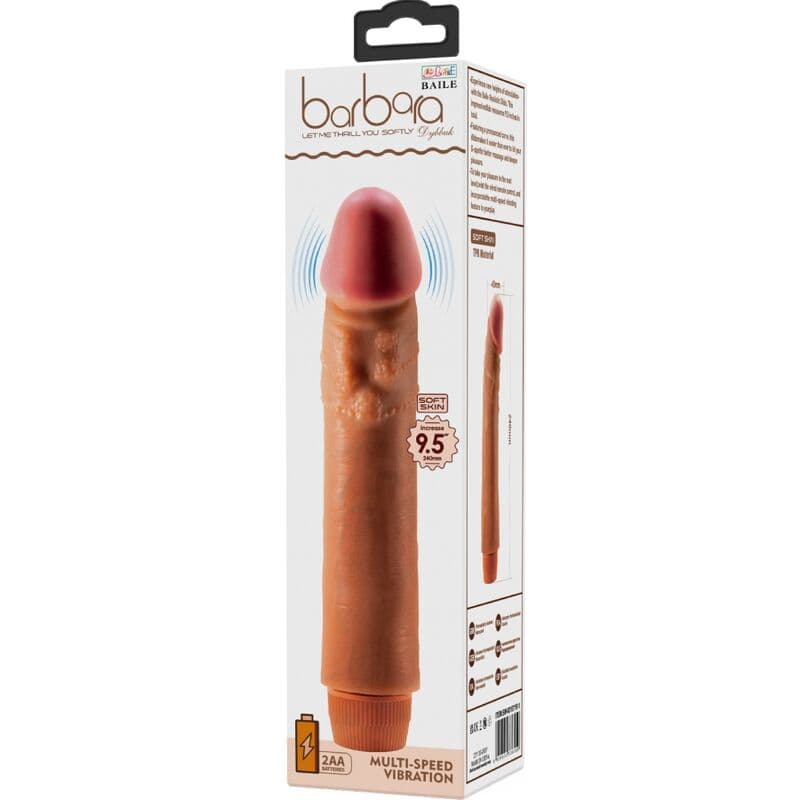BAILE - DYBBUK REALISTIC VIBRATOR 24 CM MULATTO thumb 6