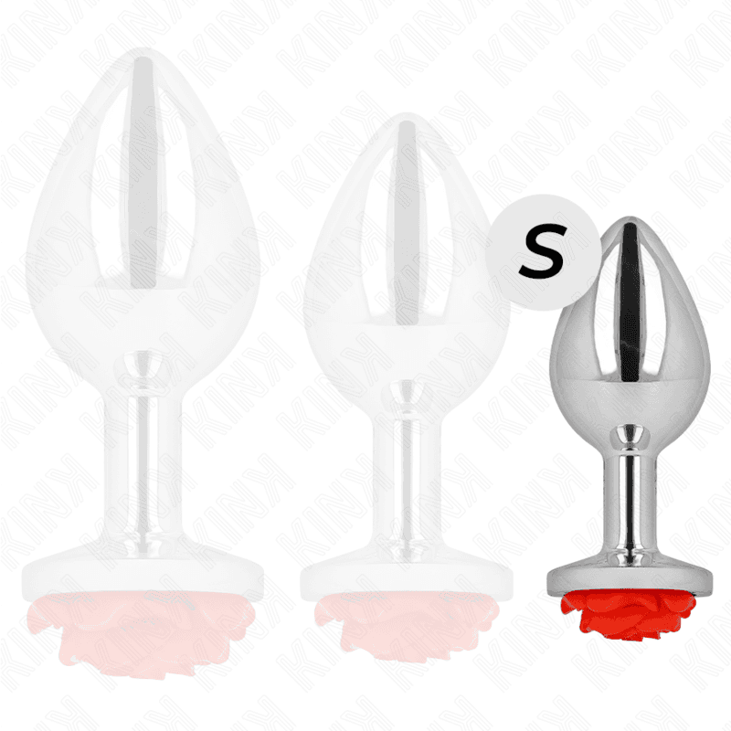 KINK - PLUG ANAL ROSE RED SIZE S thumb 3