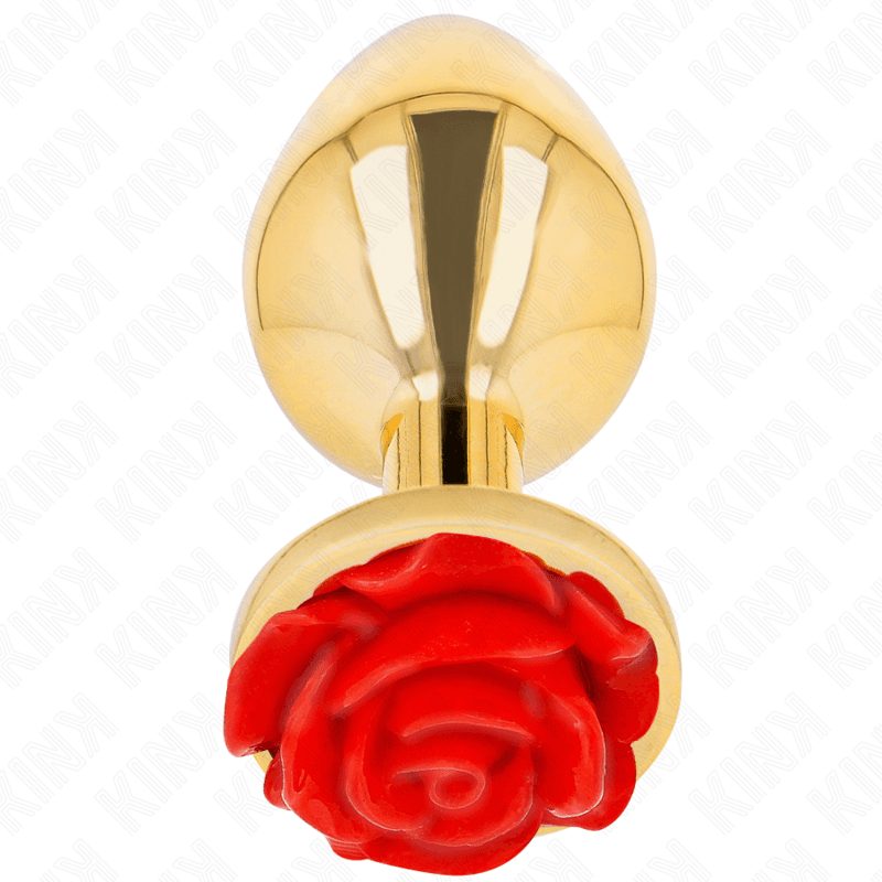 KINK -  PLUG ANAL GOLD ROSE RED SIZE L thumb 3