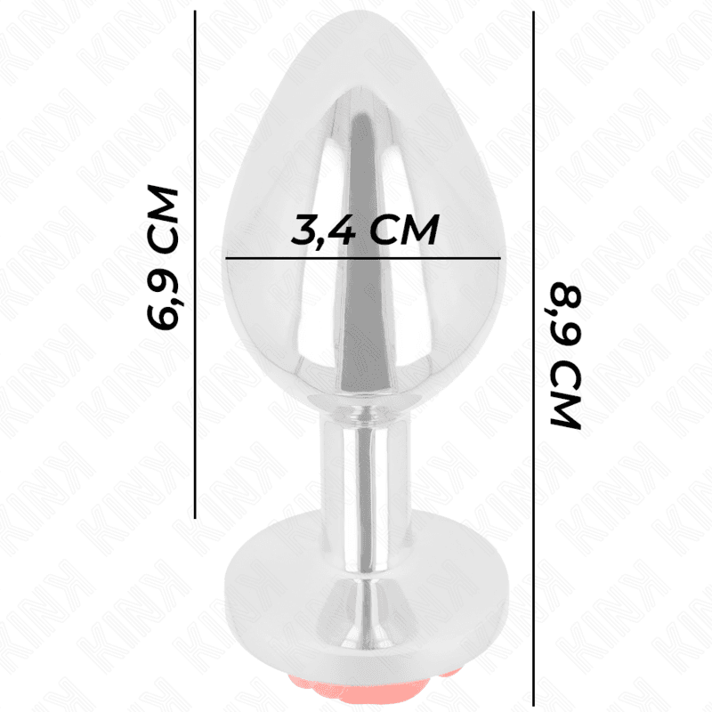 KINK - PLUG ANAL ROSE RED SIZE M thumb 4