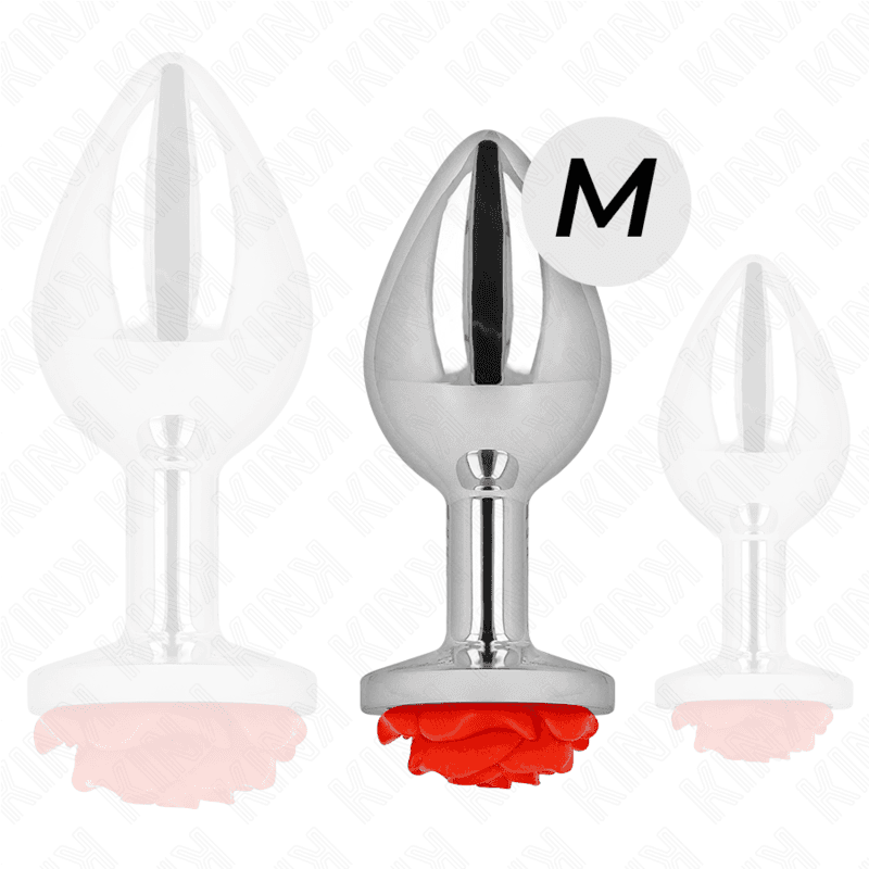 KINK - PLUG ANAL ROSE RED SIZE M thumb 3
