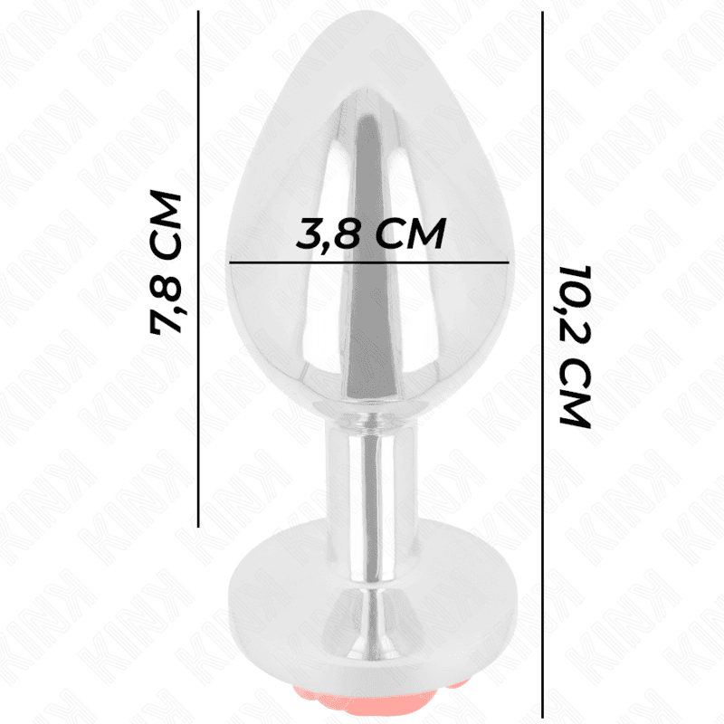 KINK - PLUG ANAL ROSE RED SIZE L thumb 4