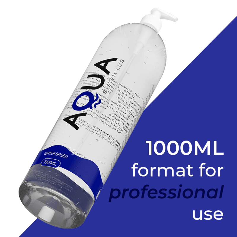 AQUA QUALITY - WATER BASED LUBRICANT 1000 ML thumb 2