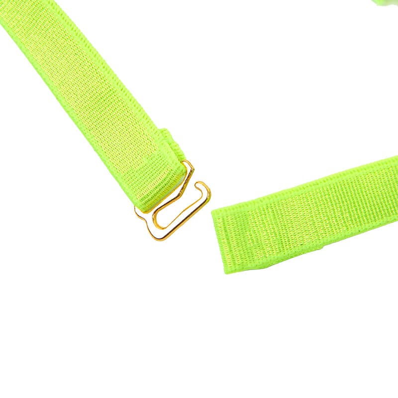 SUBBLIME - 955274 BRA SET WITH NECKLACE AND LEG DETAILS FLUORESCENT GREEN S/M thumb 10
