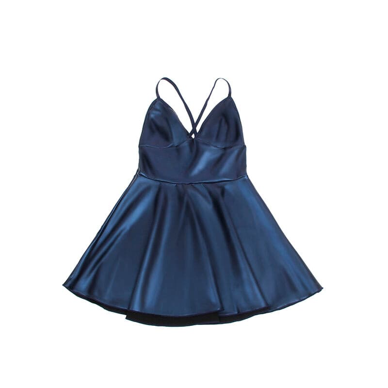 SUBBLIME - 955427 DRESS WITH BLUE LEATHER STRAPS L/XL thumb 6
