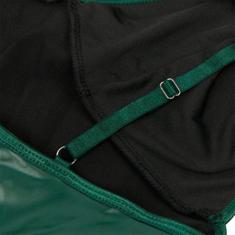 SUBBLIME - 955434 DRESS WITH GREEN LEATHER STRAPS S/M thumb 8