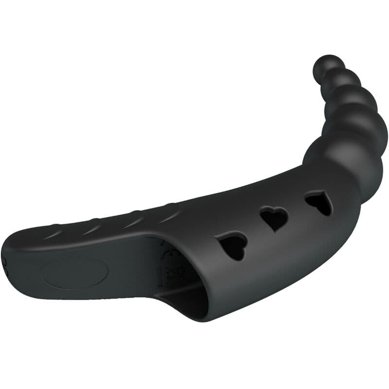 PRETTY LOVE - JORDIN FINGER VIBRATOR 10 VIBRATIONS BLACK thumb 4