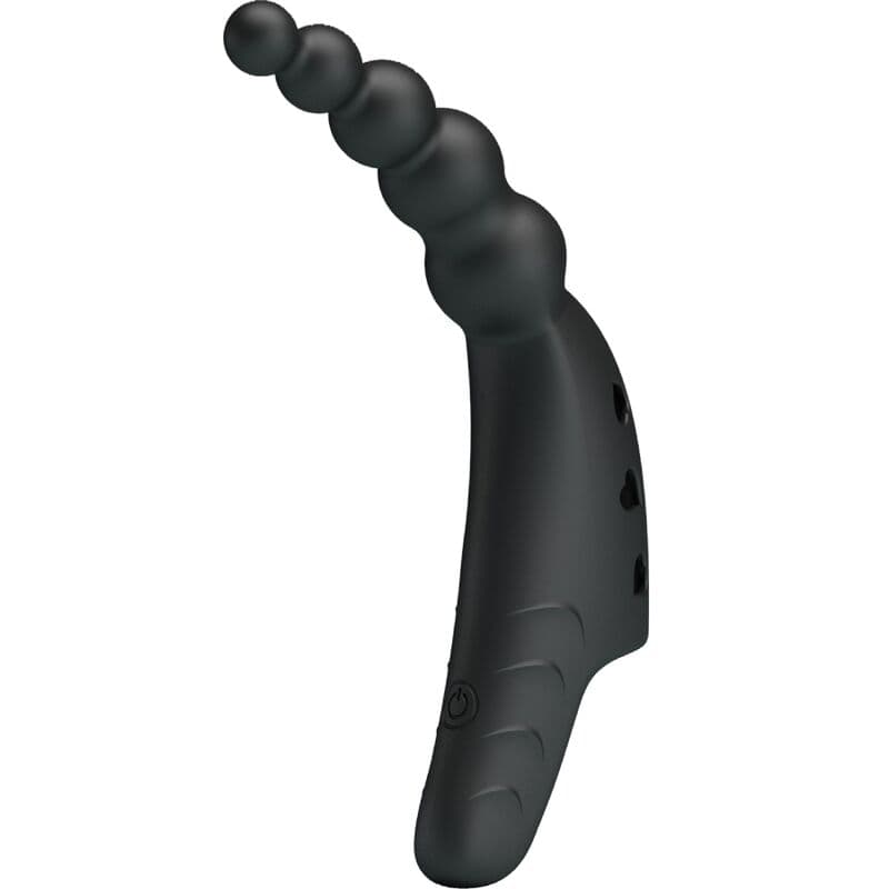 PRETTY LOVE - JORDIN FINGER VIBRATOR 10 VIBRATIONS BLACK thumb 2