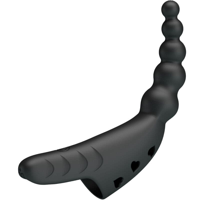 PRETTY LOVE - JORDIN FINGER VIBRATOR 10 VIBRATIONS BLACK thumb 3