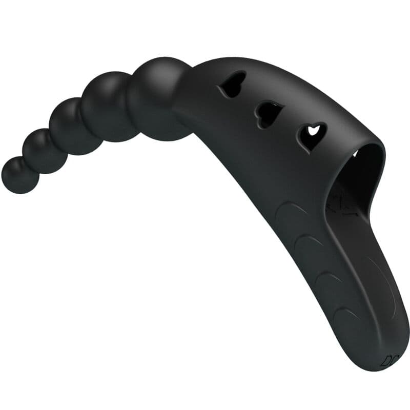 PRETTY LOVE - JORDIN FINGER VIBRATOR 10 VIBRATIONS BLACK thumb 5