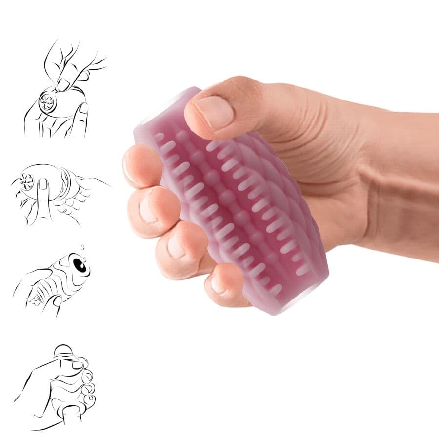 PRETTY LOVE - ATHENA EROS SILICONE MALE MASTURBATOR PINK thumb 5