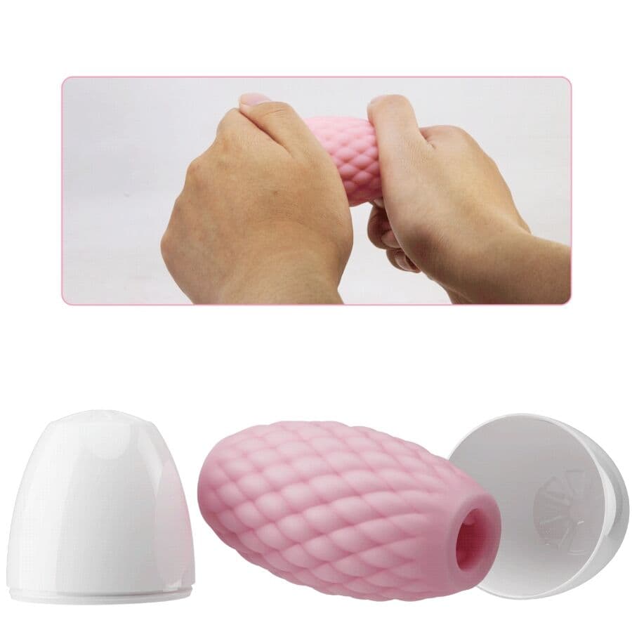 PRETTY LOVE - ATHENA EROS SILICONE MALE MASTURBATOR PINK thumb 4
