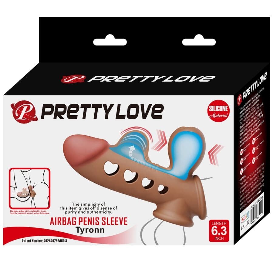 PRETTY LOVE - TYRONN PENIS SLEEVE WITH AIRBAG thumb 13