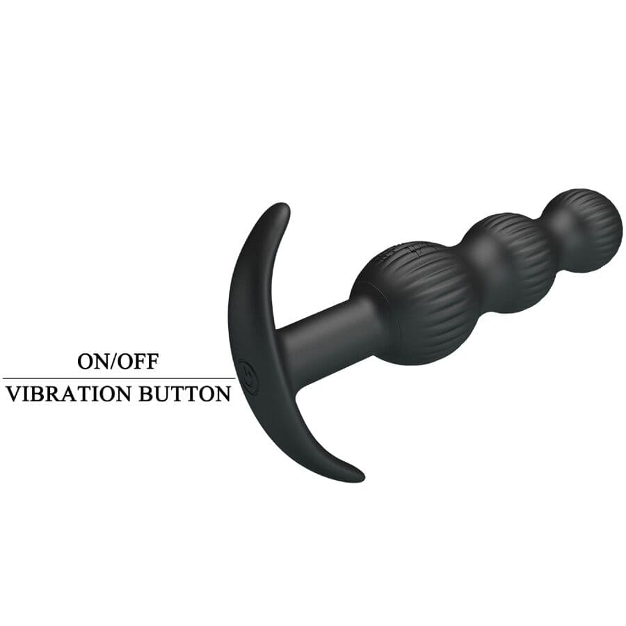 PRETTY LOVE - SIDNEY ANAL VIBRATOR 10 VIBRATIONS BLACK thumb 9