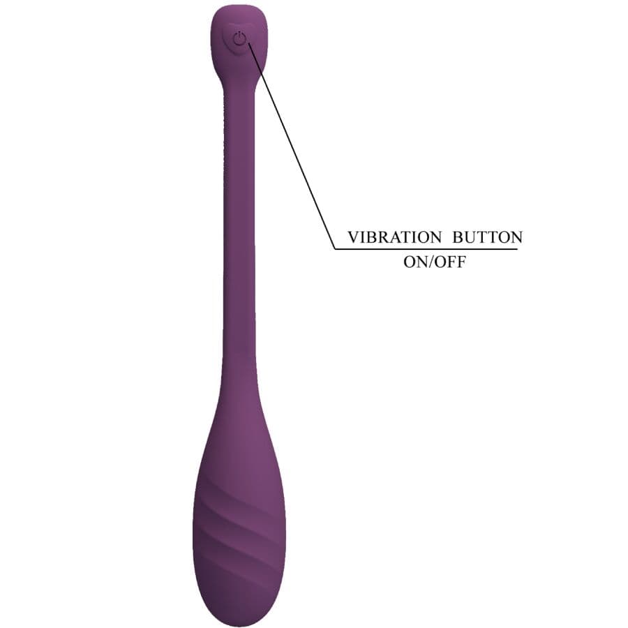 PRETTY LOVE - LEVIATHAN APP CONTROLLED VIBRATOR PURPLE thumb 5