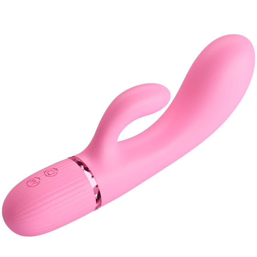 PRETTY LOVE - MARSKI RABBIT VIBRATOR & G-SPOT PINK thumb 3