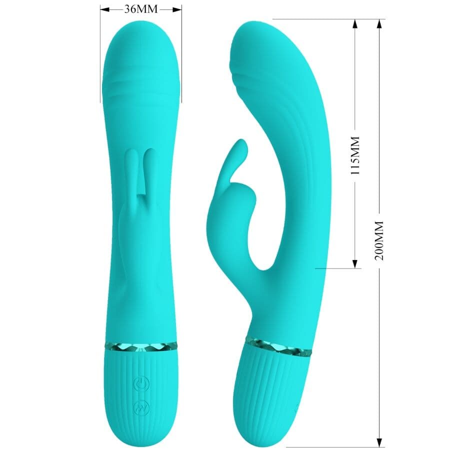 PRETTY LOVE - SCOCCO VIBRATOR RABBIT TURQUOISE thumb 7