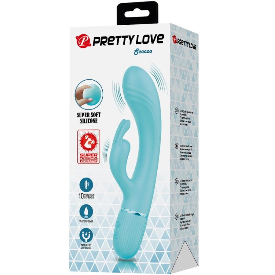 PRETTY LOVE - SCOCCO VIBRATOR RABBIT TURQUOISE thumb 11