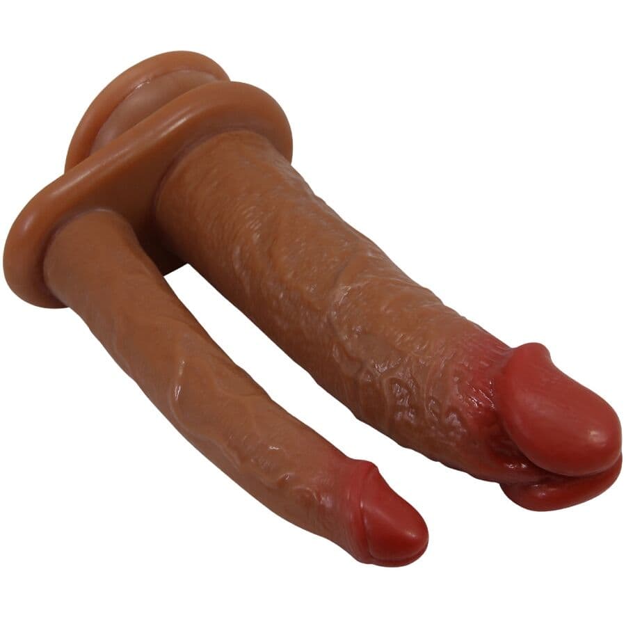 PRETTY LOVE - GORAN DOUBLE DILDO REALISTIC NATURAL MULATO thumb 2