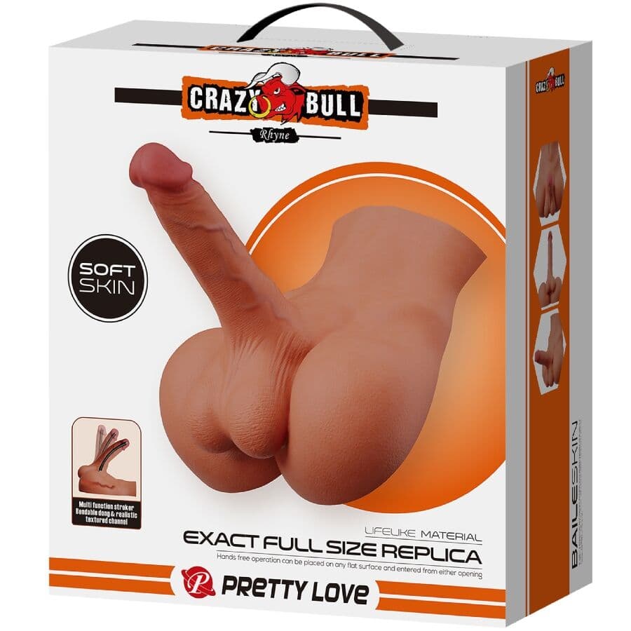 CRAZY BULL - RHYNE BACK REALISTIC NATURAL MASTURBATOR thumb 10