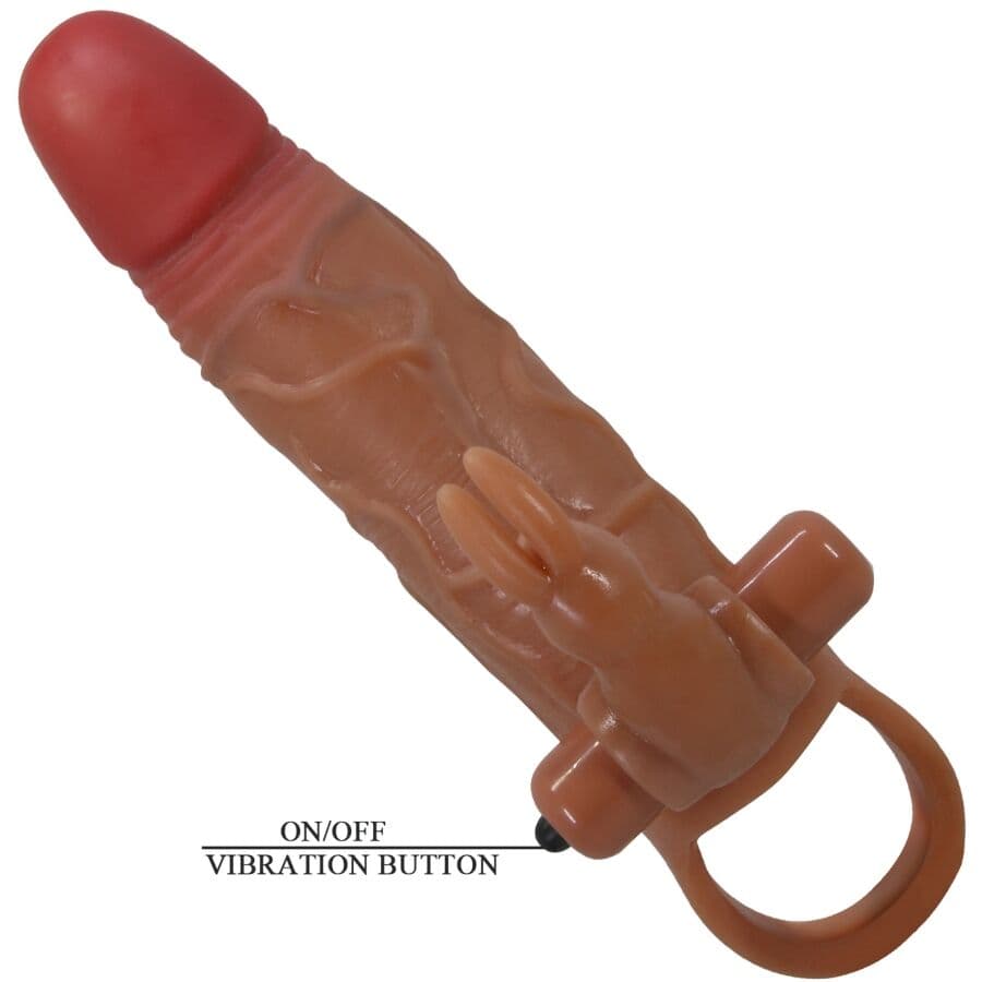 PRETTY LOVE - OSMAR PENIS SLEEVE + VIBRATING CLITORIS STIMULATOR thumb 5