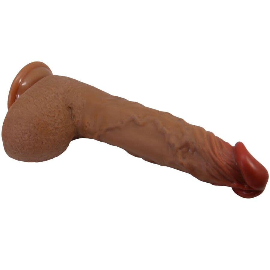 BAILE - BEAUTIFUL WILKS 5 SETTING REALISTIC VIBRATOR 25 CM MULATO thumb 8