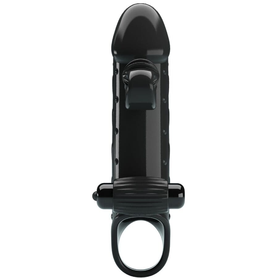 ROMANCE - VIBRATING PENIS SLEEVE BLACK thumb 2