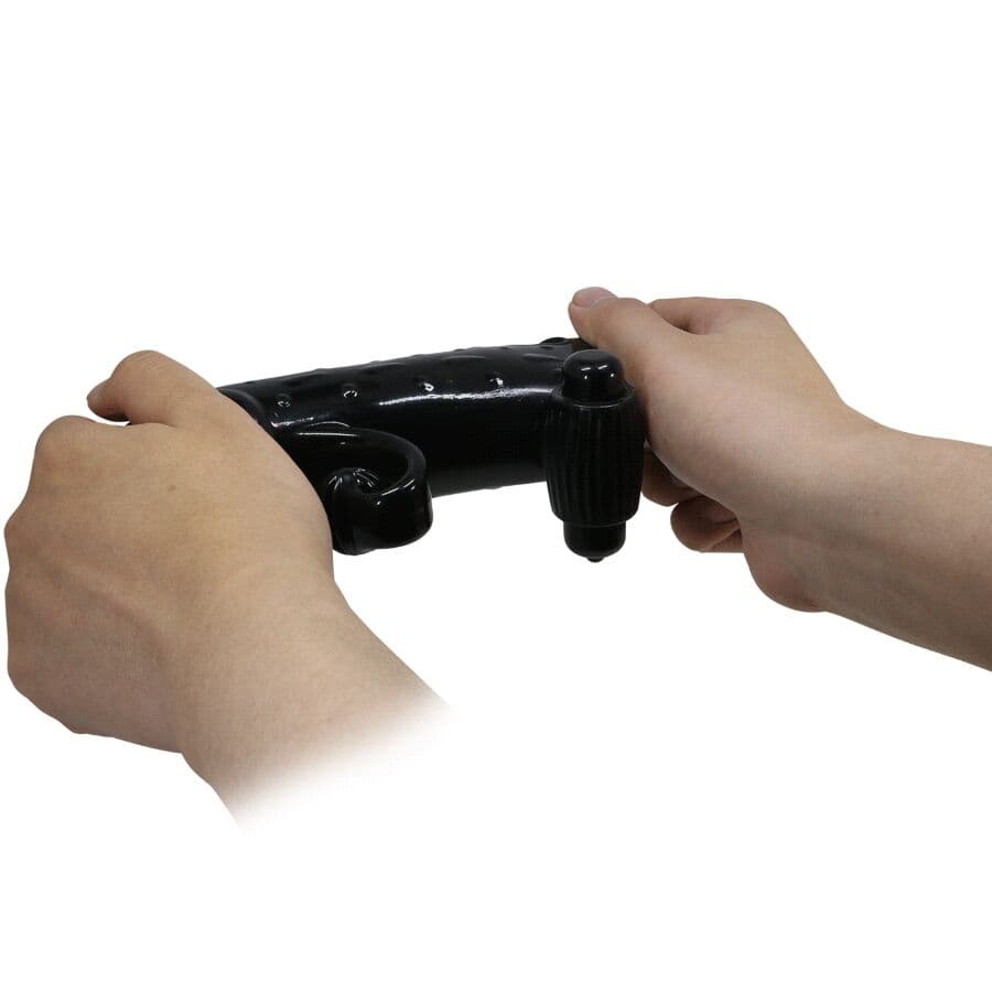 ROMANCE - VIBRATING PENIS SLEEVE BLACK thumb 7