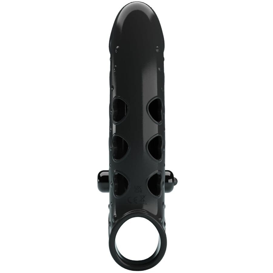 ROMANCE - VIBRATING PENIS SLEEVE BLACK thumb 3