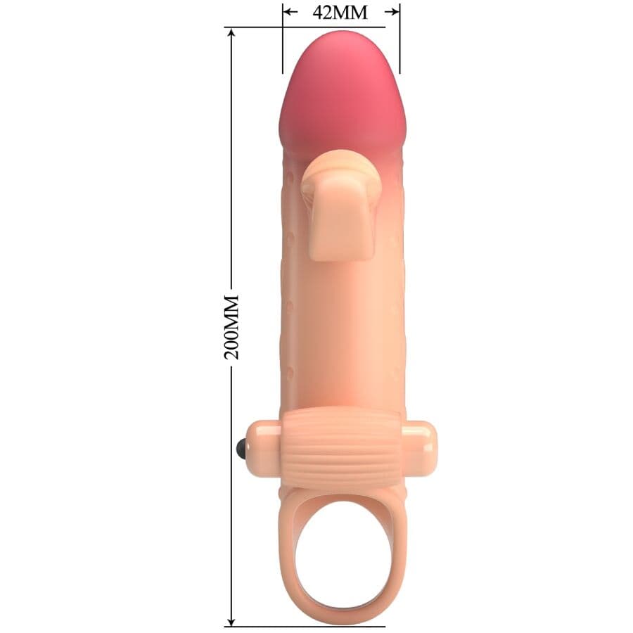 ROMANCE - VIBRATING PENIS SLEEVE NATURAL thumb 8