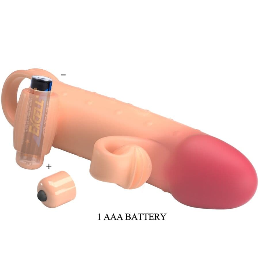 ROMANCE - VIBRATING PENIS SLEEVE NATURAL thumb 10