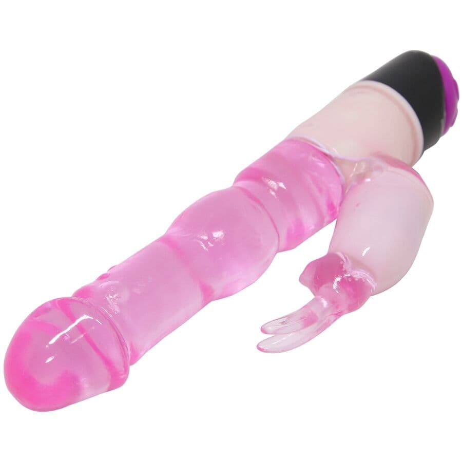 BAILE - WAVES OF PLEASURE FANTASY VIBRATOR WITH RABBIT 23 CM thumb 4