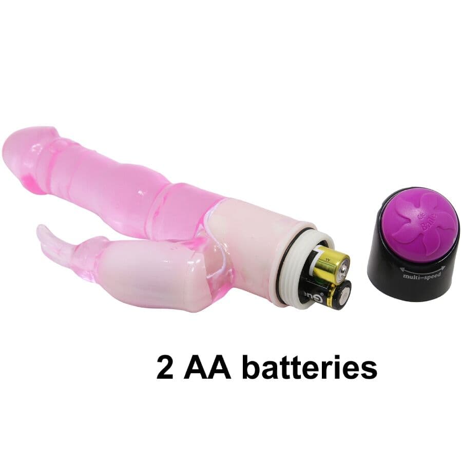 BAILE - WAVES OF PLEASURE FANTASY VIBRATOR WITH RABBIT 23 CM thumb 5
