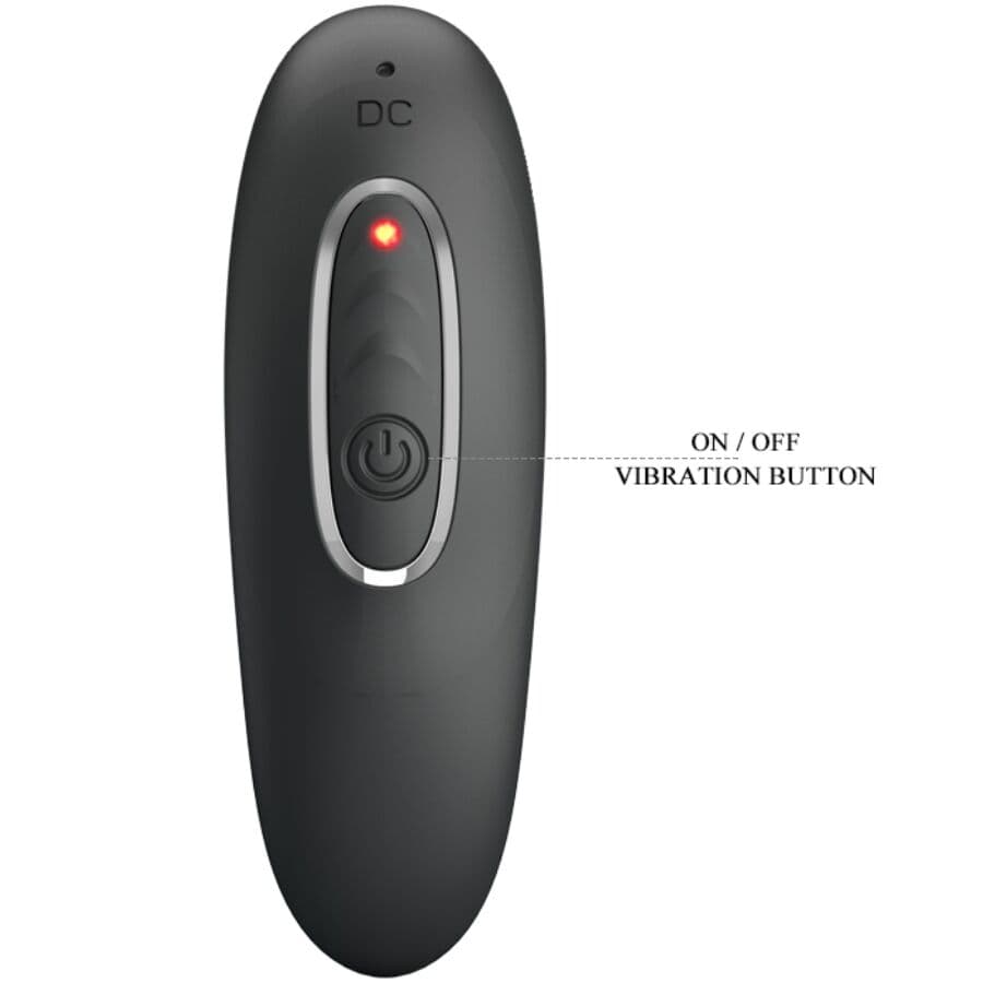 PRETTY LOVE - REMINGTON ANAL AND VAGINAL VIBRATING MASSAGER BLACK thumb 6