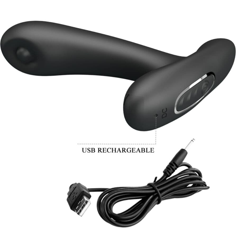 PRETTY LOVE - REMINGTON ANAL AND VAGINAL VIBRATING MASSAGER BLACK thumb 7