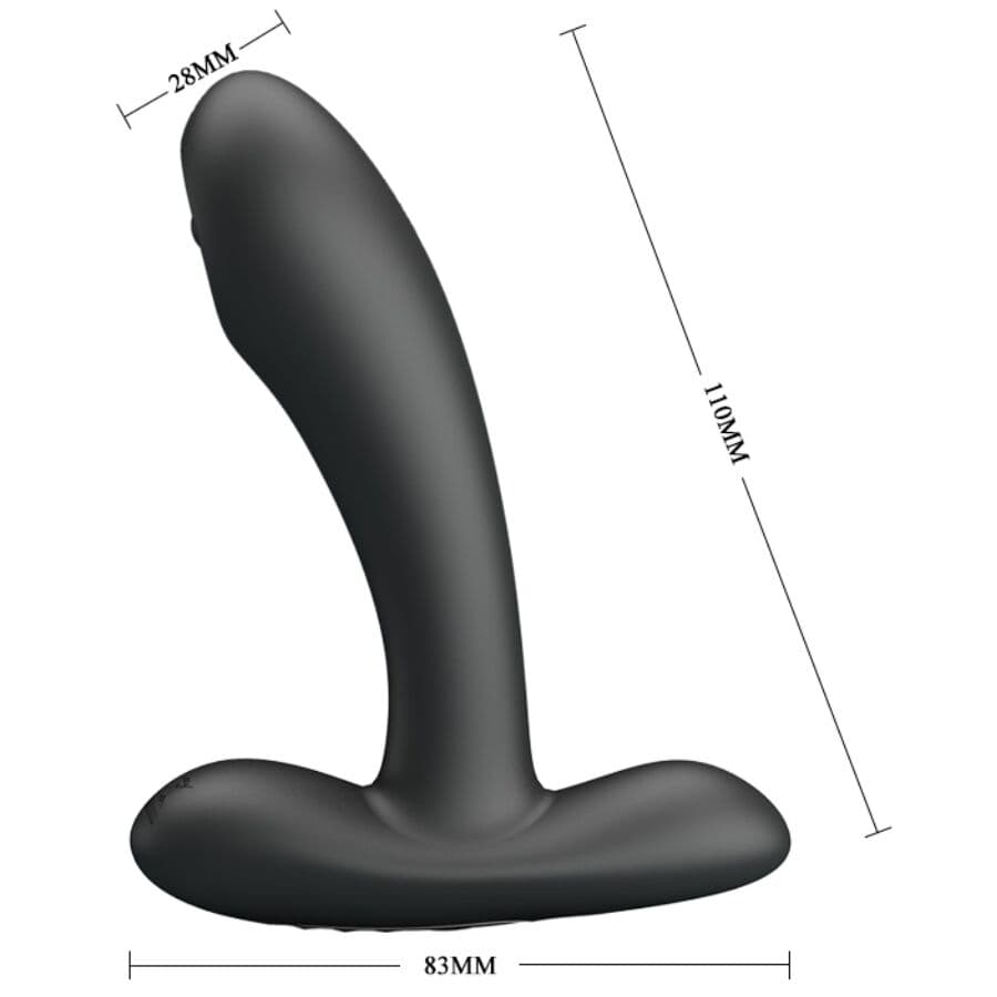 PRETTY LOVE - REMINGTON ANAL AND VAGINAL VIBRATING MASSAGER BLACK thumb 5