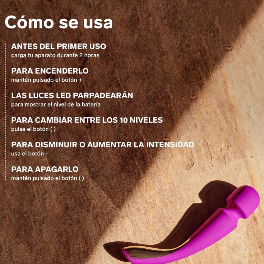 LELO - SMART MEDIUM WAND 2 OCEAN BLUE MASSAGER thumb 6