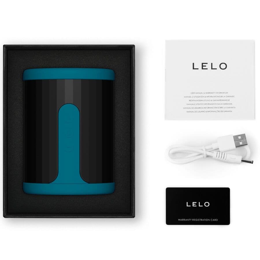 LELO - F2S™ TEAL  MALE MASTURBATOR BLUE thumb 10