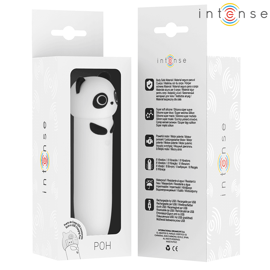 INTENSE - POH PANDA VIBRATING BULLET USB RECHARGEABLE 10 X 2.2 CM thumb 7