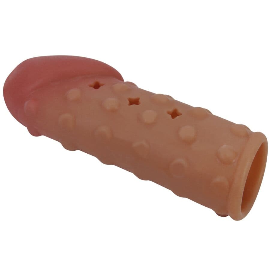 PRETTY LOVE - TIGHT AND VOLUMIZING PENIS SLEEVE NATURAL thumb 3