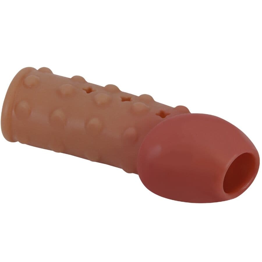 PRETTY LOVE - TIGHT AND VOLUMIZING PENIS SLEEVE NATURAL thumb 4