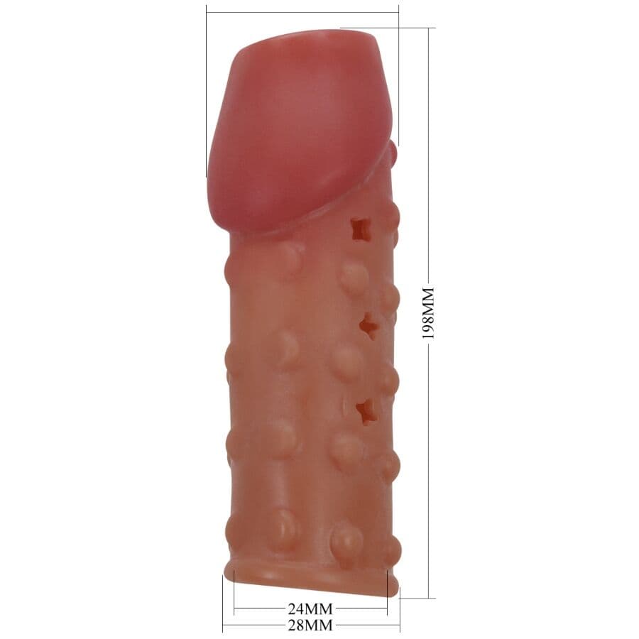 PRETTY LOVE - TIGHT AND VOLUMIZING PENIS SLEEVE NATURAL thumb 7